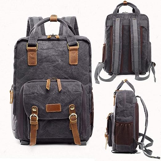 fashion camera backpack