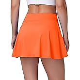 MCEDAR Tennis Skirts for Women High Waisted Golf Skorts Athletic Running Skirt Inner Shorts with Pockets Pickleball