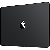 Soonjet for MacBook Pro 16 inch Case M4 2025 2024-2021 M3 M2 M1 Pro/Max [100% Match Official Color] Protective Hard Case Laptop Cover - Space Black Clear