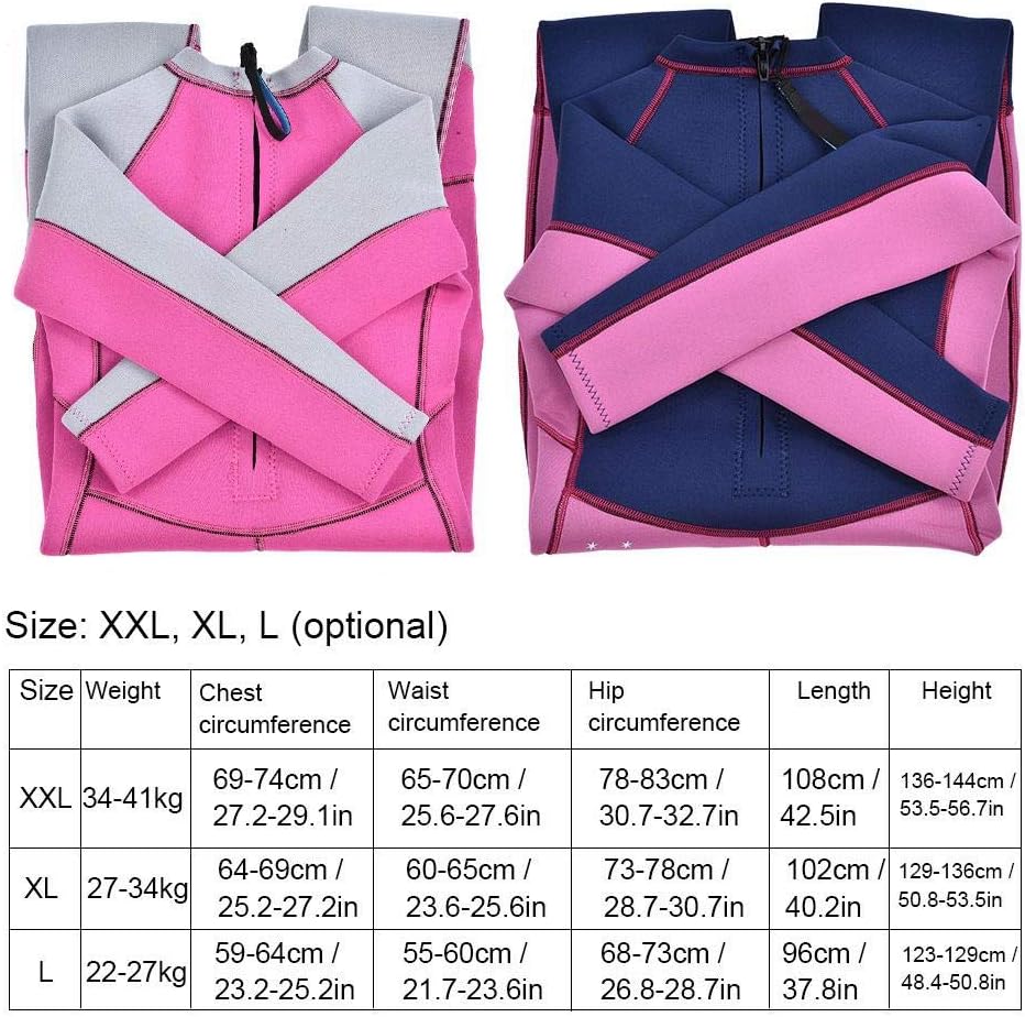 Water Sports Rubber Nylon Wetsuit Long Thermal Swimsuit Girls Boys Child Zip One Piece Sun Protection Full Suit And Shorty Swimsuit Keenso 3mm Kids Wetsuit Diving Suits Water Sports Rubber Nylon Wetsuit Long Thermal Swimsuit Girls Boys Child Zip One Piece Sun Protection Full Suit And Shorty Swimsuit Keenso 3mm Kids Wetsuit Diving Suits