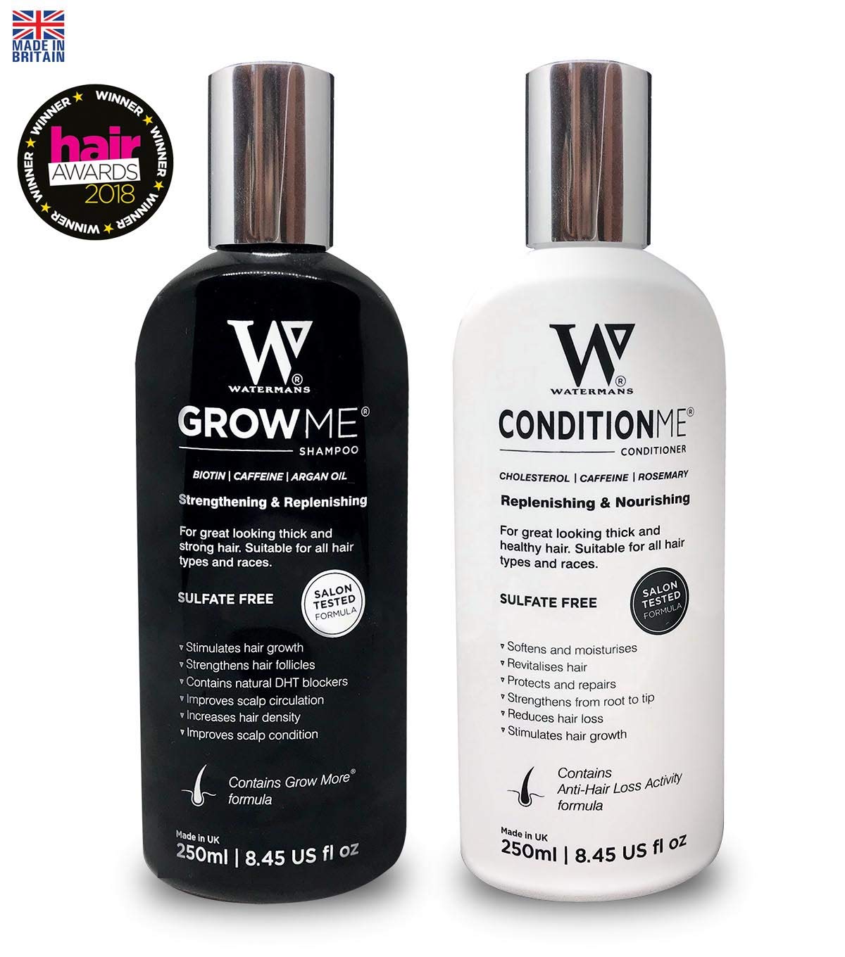 thumbnail image 2 of FAST Long Hair Growth Shampoo & Conditioner Set – Boosts Growth For Men & Women, Canadian Made 2 of 4