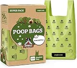 Pogi’s Dog Poo Bags with Handles Extra Thick 300 Count Unscented Large view 1