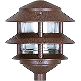 Nuvo Lighting SF76/632 Transitional One Light Post Mount in Bronze/Dark finish