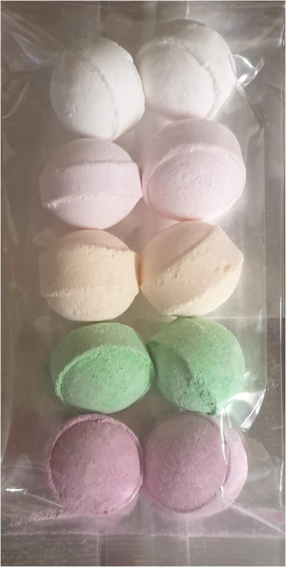 Bath Bubble & Beyond 10 Random Scented Mini Bath Marbles Fizzers Bombs 10g