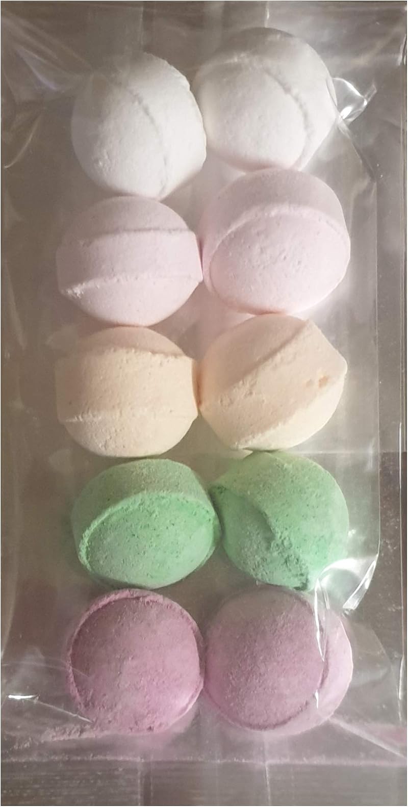Bath Bubble & Beyond 10 Random Scented Mini Bath Marbles Fizzers Bombs 10g