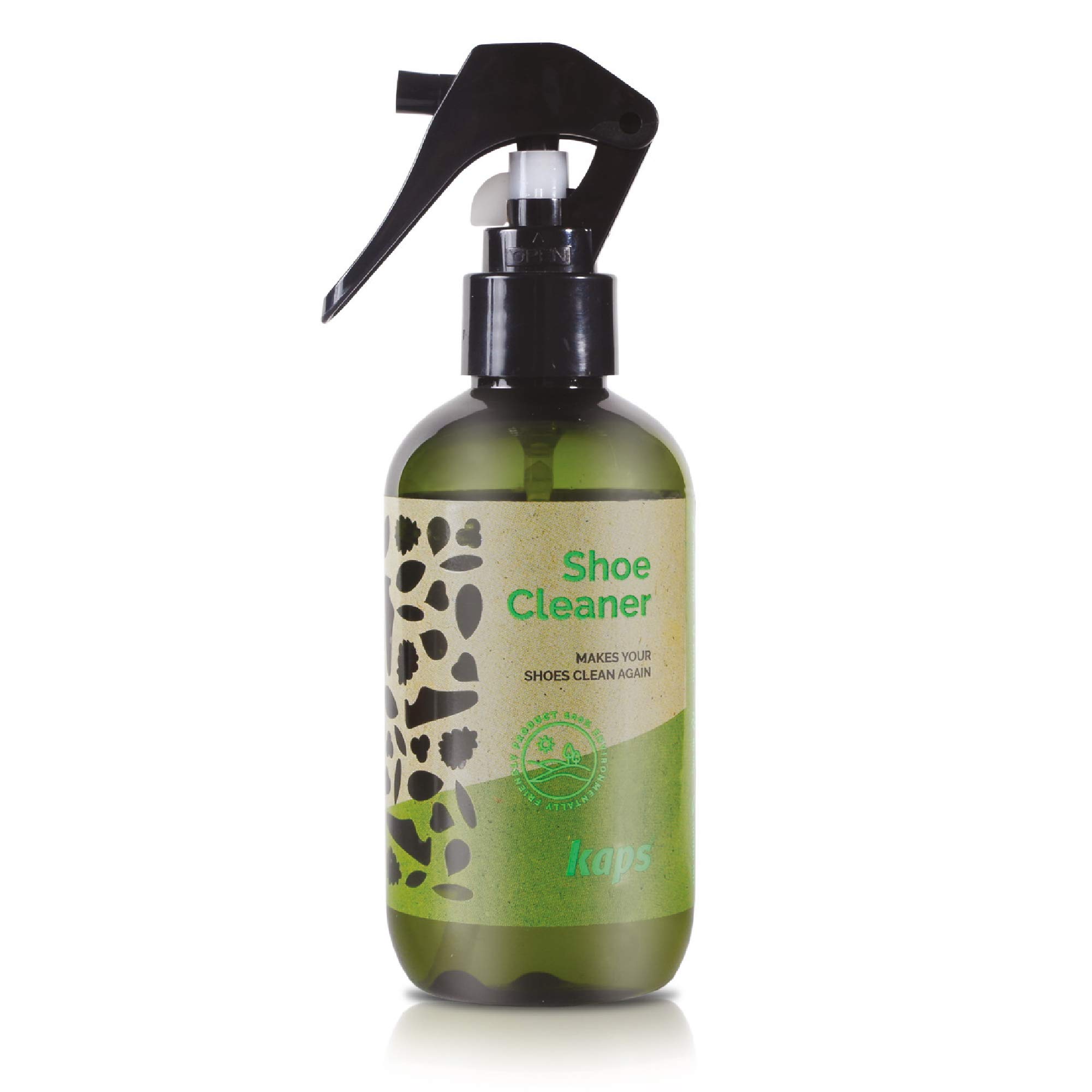 Kaps Shoe Cleaner | Eco-Friendly Plant-Based Biodegradable Cleaning Liquid For Footwear and Accessories | Leather and Fabric Shoe Cleaner 200ml | Made in Europe