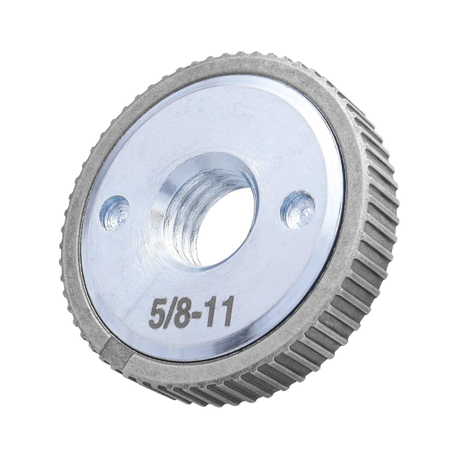 Gasea M5/8-11 Quick Release Clamping Nut – Heavy Duty Flange Nut for Angle Grinder Accessories, Stainless Steel Fast Tighten & Release Replacement Part for Cutting Discs & Wheels