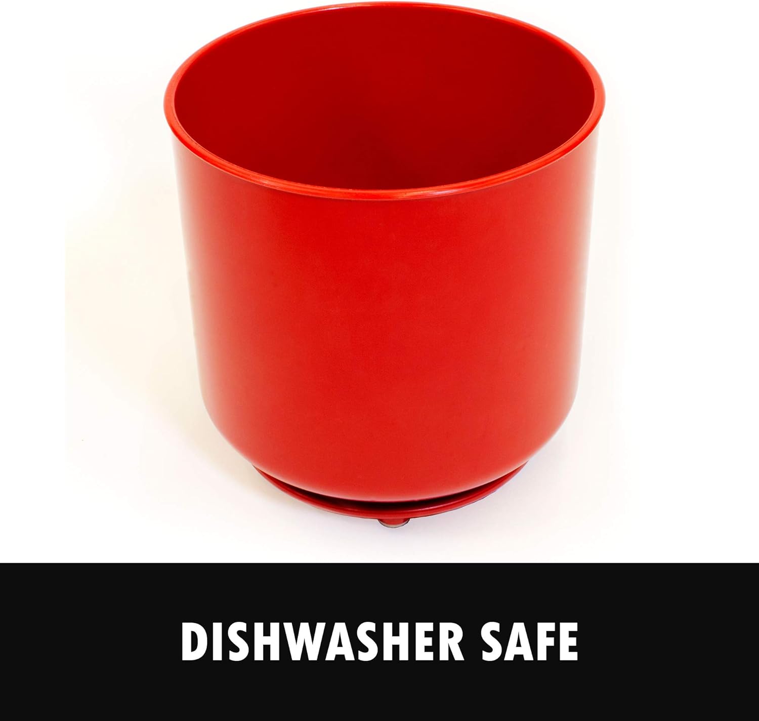 Extra Large Rotating Utensil Holder Caddy with Sturdy No-Tip Weighted Base, Removable Divider, And Gripped Insert | Rust Proof and Dishwasher Safe by Cooler Kitchen: Kitchen & Dining