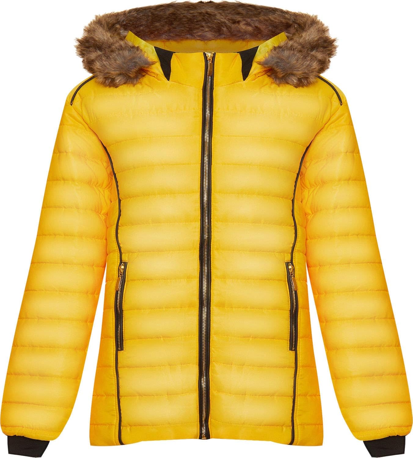 hooded puffer jacket ladies