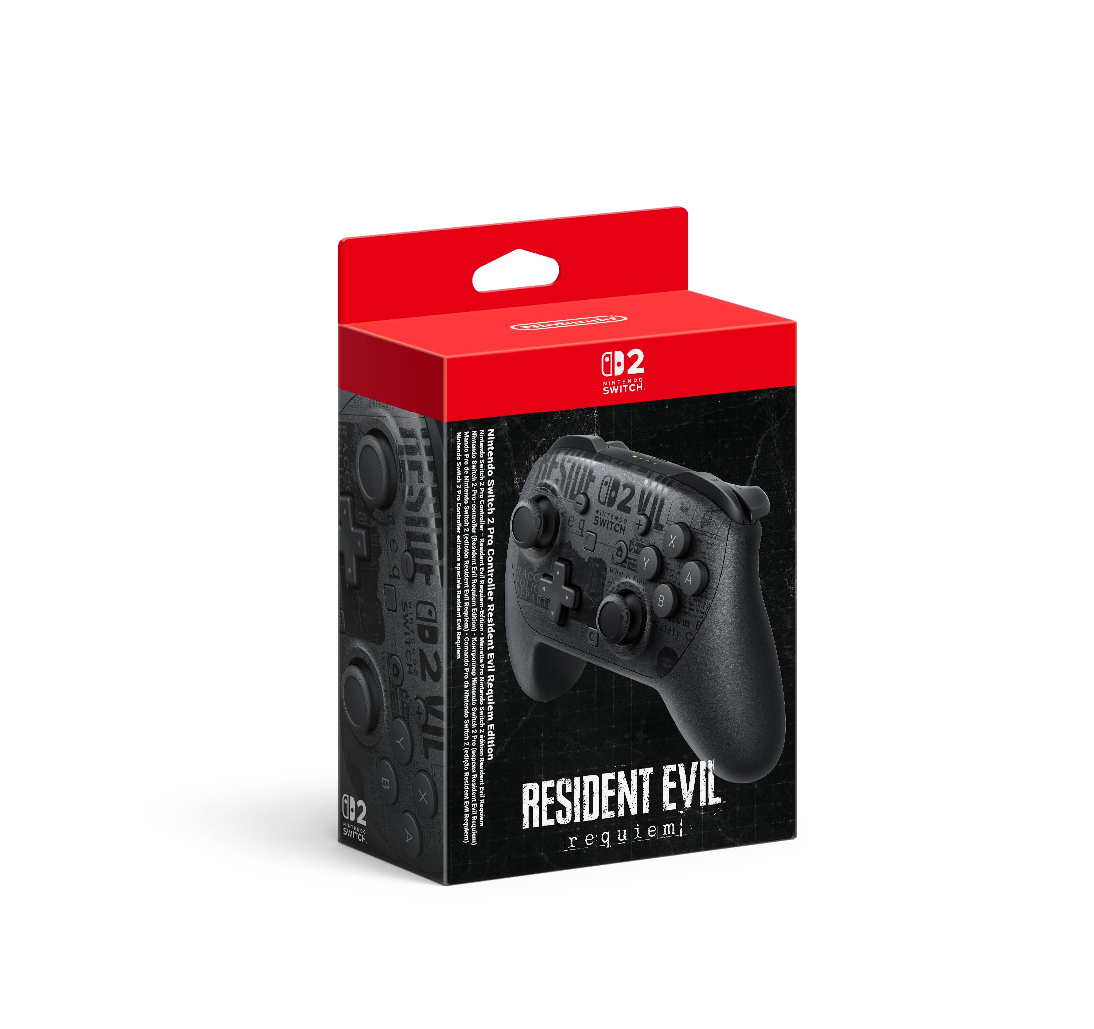 Nintendo Switch 2 Pro Controller Resident Evil Requiem Edition