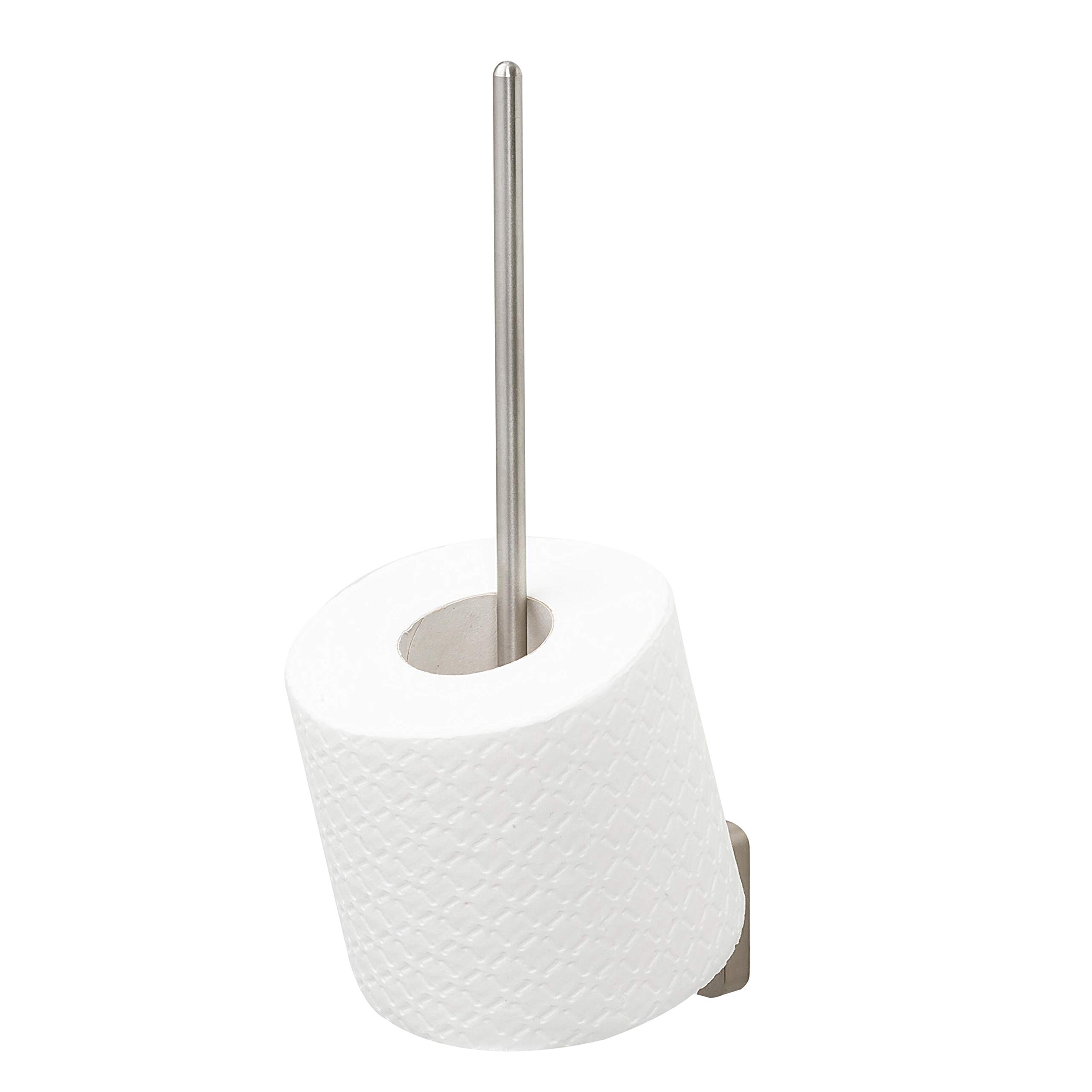 Tiger Onu Spare Toilet Roll Holder, Stainless Steel Brushed, 4.8 x 26.4 x 9.4 cm