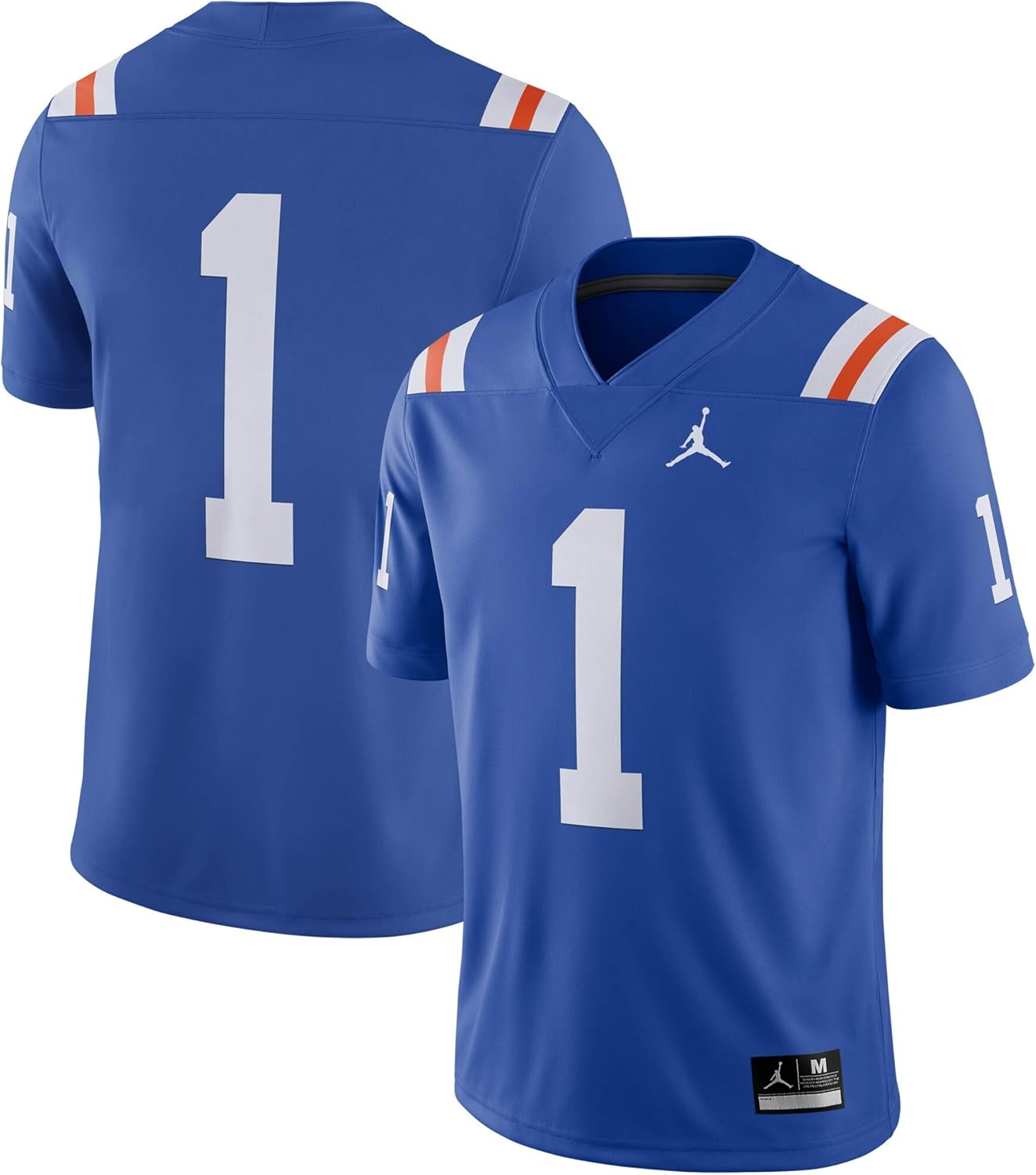 Amazon.com: Jordan Brand Florida Gators #1 Throwback Alternate Football Game Jersey - Royal Blue 