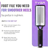 TYGA Foot Rasp Callus Remover - Stainless Steel Foot File, Wet/Dry Use view 2
