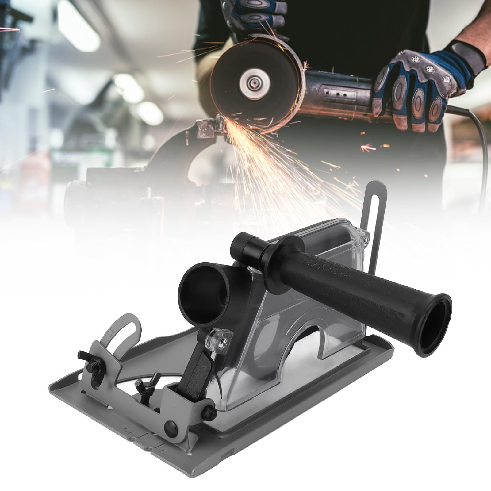 Angle Grinder Stand, DIY Angle Grinder Cast Cutter Support Bracket Holder Compatible 100 to 125 Type Angle Grinders