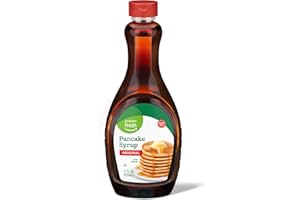 Amazon Fresh, Original Pancake Syrup, 12 Fl oz (Previously Happy Belly, Packaging May Vary)