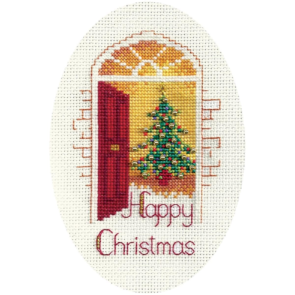 Derwentwater Designs Christmas Card - Warm Welcome - CDX34