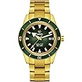 Rado Captain Cook Automatic Green Dial and Gold Bracelet with Date Display and Swiss Automatic Movement