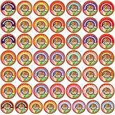 Crazy Cups Flavored Decaf Coffee Pods, Decaf Variety Pack, Assorted Decaffeinated Coffee for Keurig Machines, for Hot or Iced Coffee, Single Serve Coffee in Recyclable Pods, 50 Count