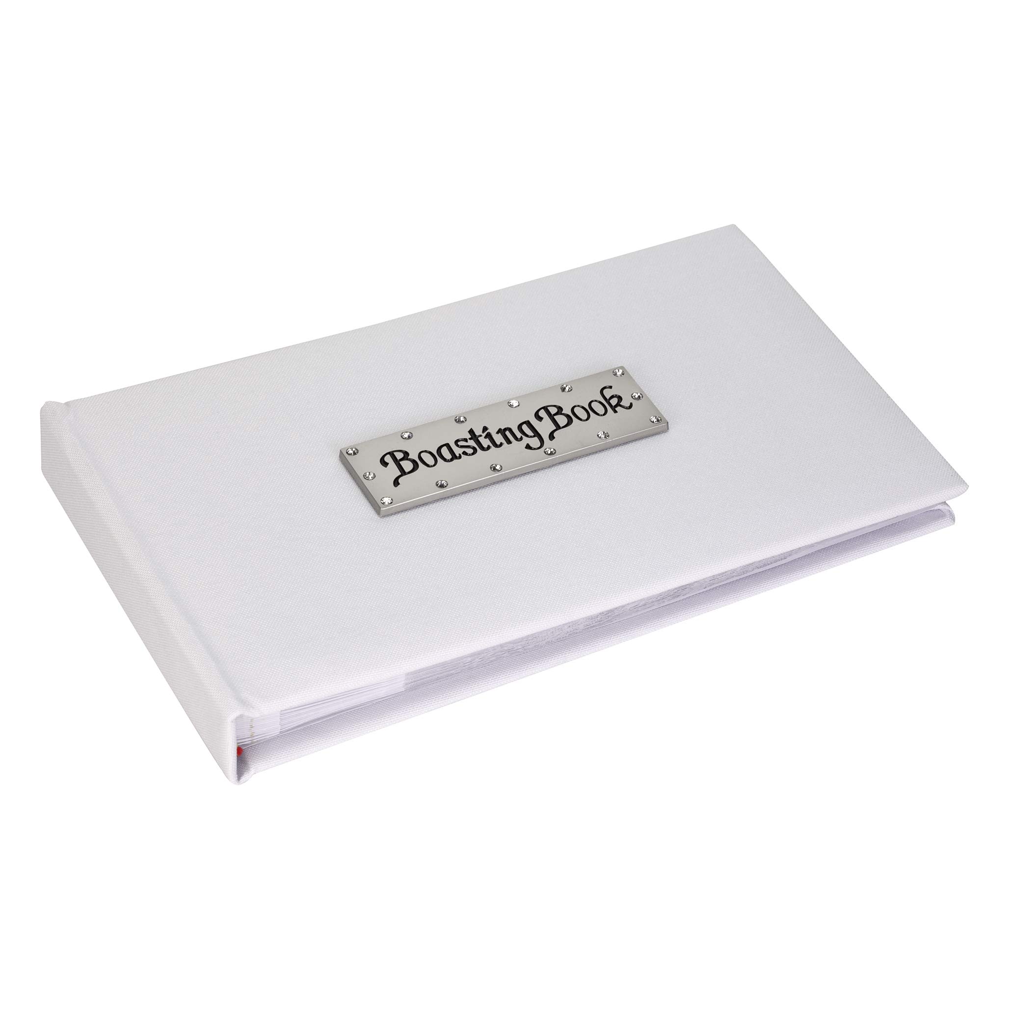 Metal Planet Ltd Boasting Book - White neutral pocket sized photo album. Holds 40 6x4 inch photos.