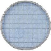 Vent Systems 6" Filter Replacement - Duct Filter - G4 Class Filtration Purifier System with Steel Mesh Screen - Air Vent Filters for Dust Collection/Air Purification - Rigid/Flexible Vent Hose