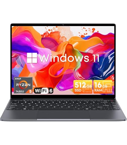 Amazon.com: CHUWI CoreBook X Computadora portátil, AMD Ryzen 7430U