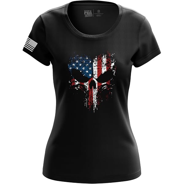 Women's American Flag Graphic Tee