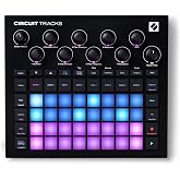Novation Circuit Tracks Groovebox Sequencer and Synthesizer | USB, Standalone Groovebox, 2 Synth Tracks, 4 Drum Tracks, 2 MIDI Tracks, 32-Step Sequencer, Digital FX, 4hr Battery