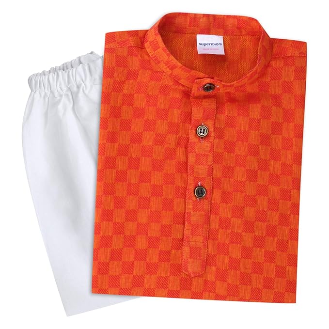 Buy Superminis Baby Boys Traditional Ethnic Wear Handloom Cotton Solid