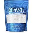 Ancient Minerals Magnesium Bath Flakes of Pure Genuine Zechstein Chloride - Resealable Magnesium Supplement Bag That Will Out