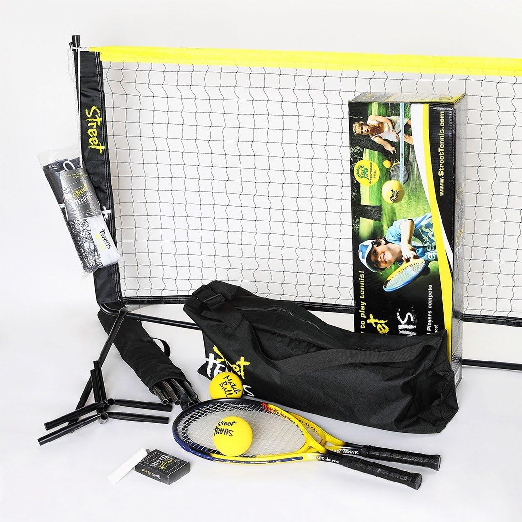 Street Tennis To Go Kit (Play tennis on any surface including grass!)