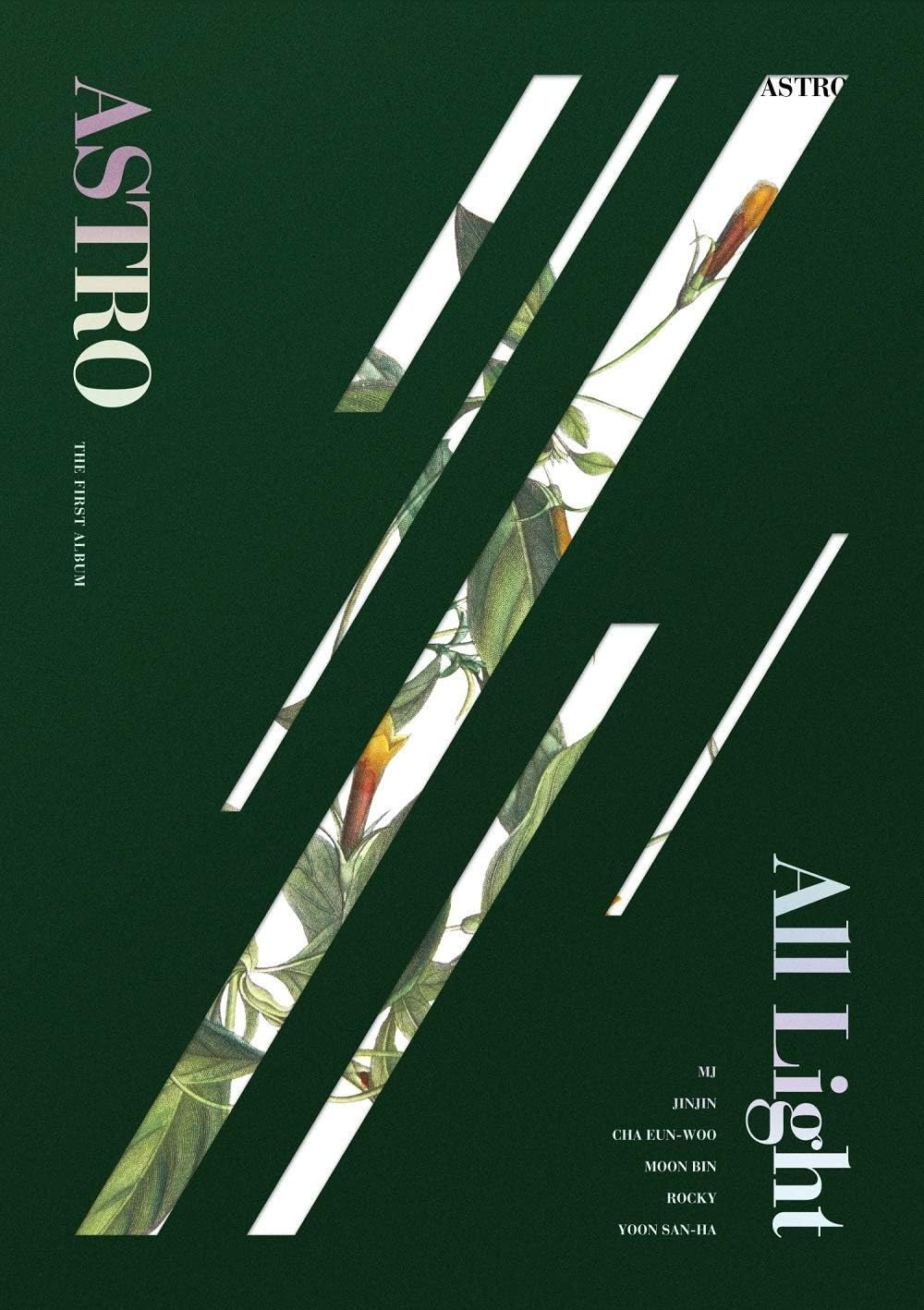 Soft Foot Fantagio Music Astro - All Light [Green ver.] (Vol.1) CD+Photocards+Postcards+Double Side Extra Photocards Set