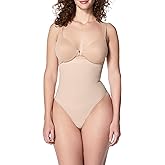 SPANX SPANXsculpt Power Series High-Waisted Thong - Women's Shapewear Lingerie Thong - No Visible Panty Lines
