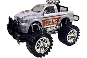 Game Day Outfitters Texas Longhorns Monster Truck Push and Go, Friction Powered | Officially Licensed Logo Toy Truck 1:18 Scale Truck | for NCAA Fans, Boys, Kids