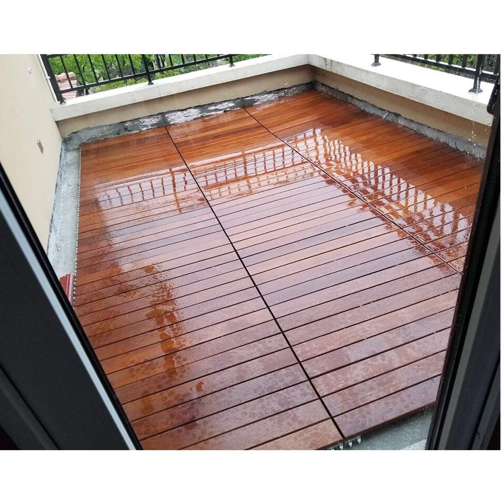 Jardín y patio Azulejos decking Suelo de madera Suelo empalmado balcón