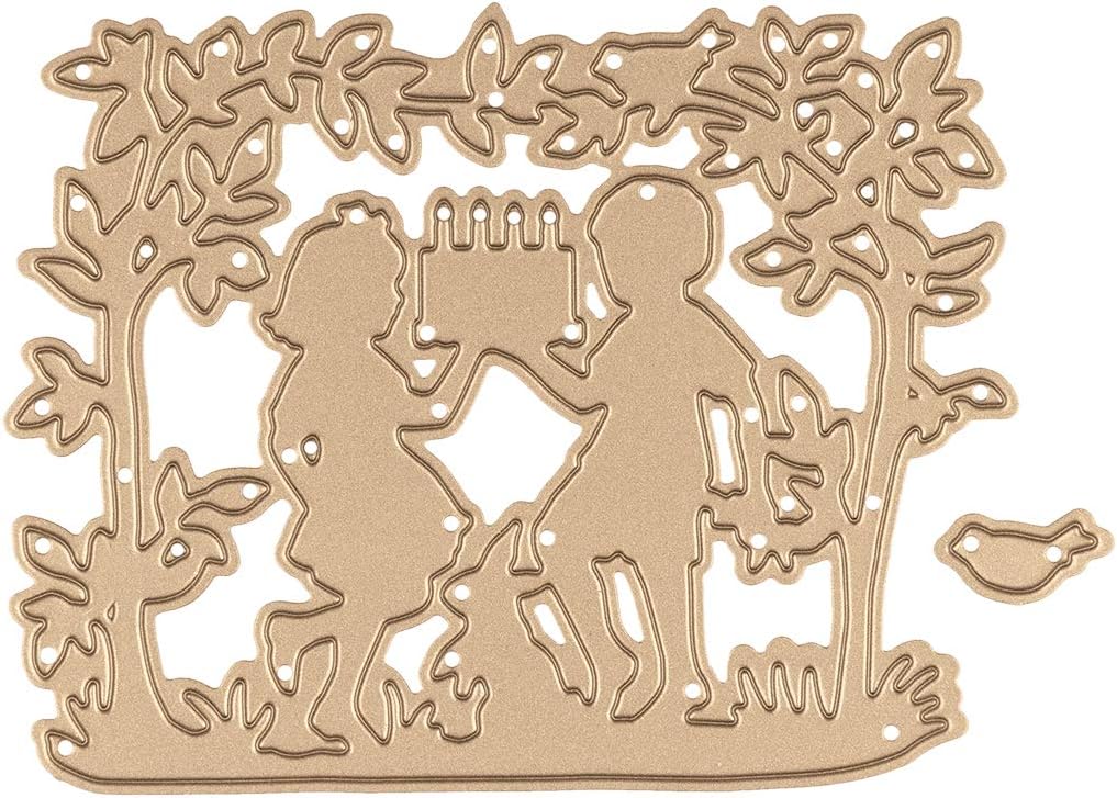 Spellbinders Bring Happy Wishes Etched, Copper, Large Die: 9.4 x 7.4 cm, Large Die: 9.40 x 7.40 cm - Image 4