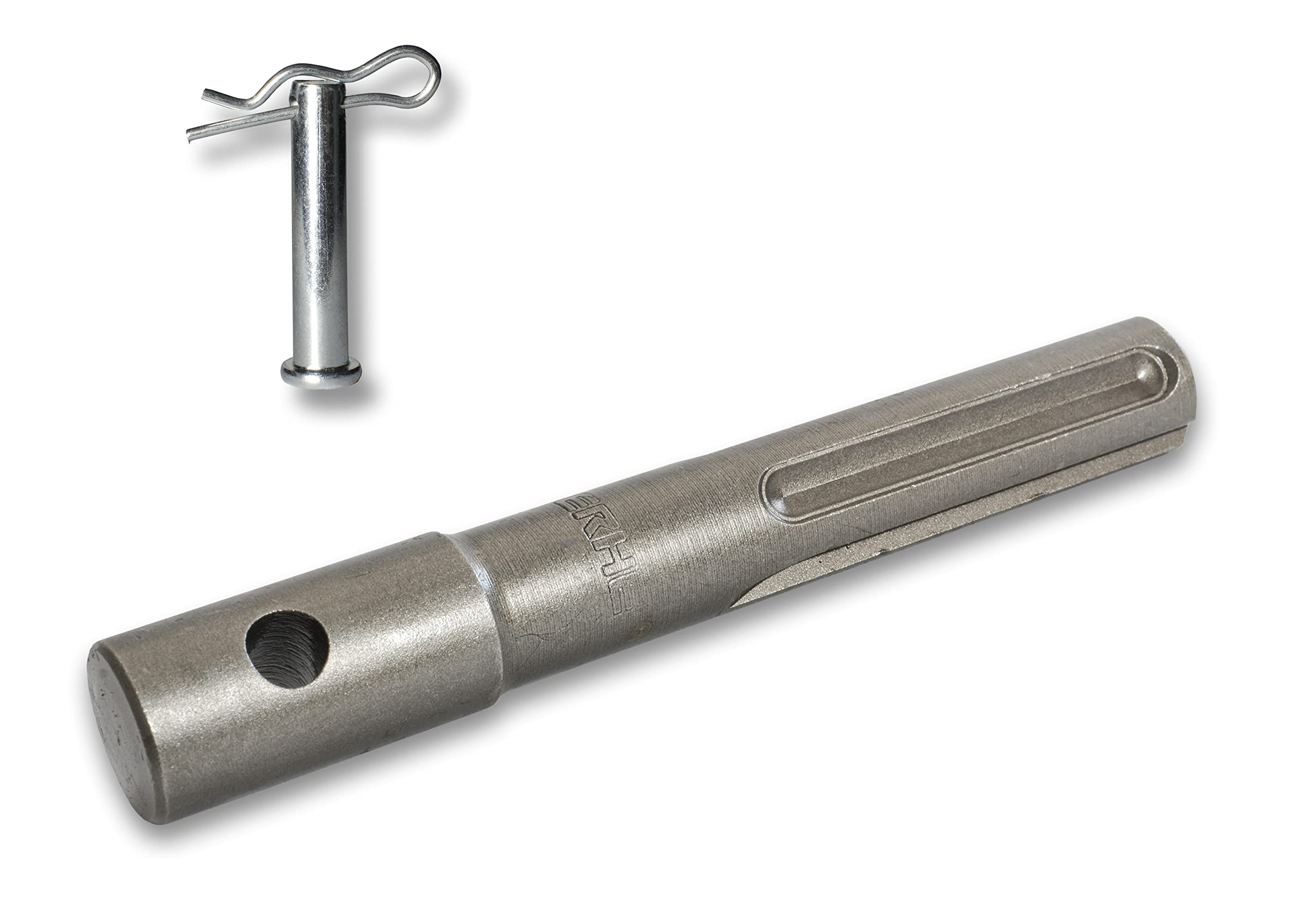 WERHE professional auger adapter suitable for SDS Max hammer drill pile drill cordless drill with bolts made of spring steel