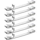 Tool Box Drawer Slide Clips for Napa Mac Matco Proto Sears Craftsman | 6 Pack Upgraded 2'' Double Loop Style Tool Box Drawer Slide Retaining Keeper Clips Replacement Parts