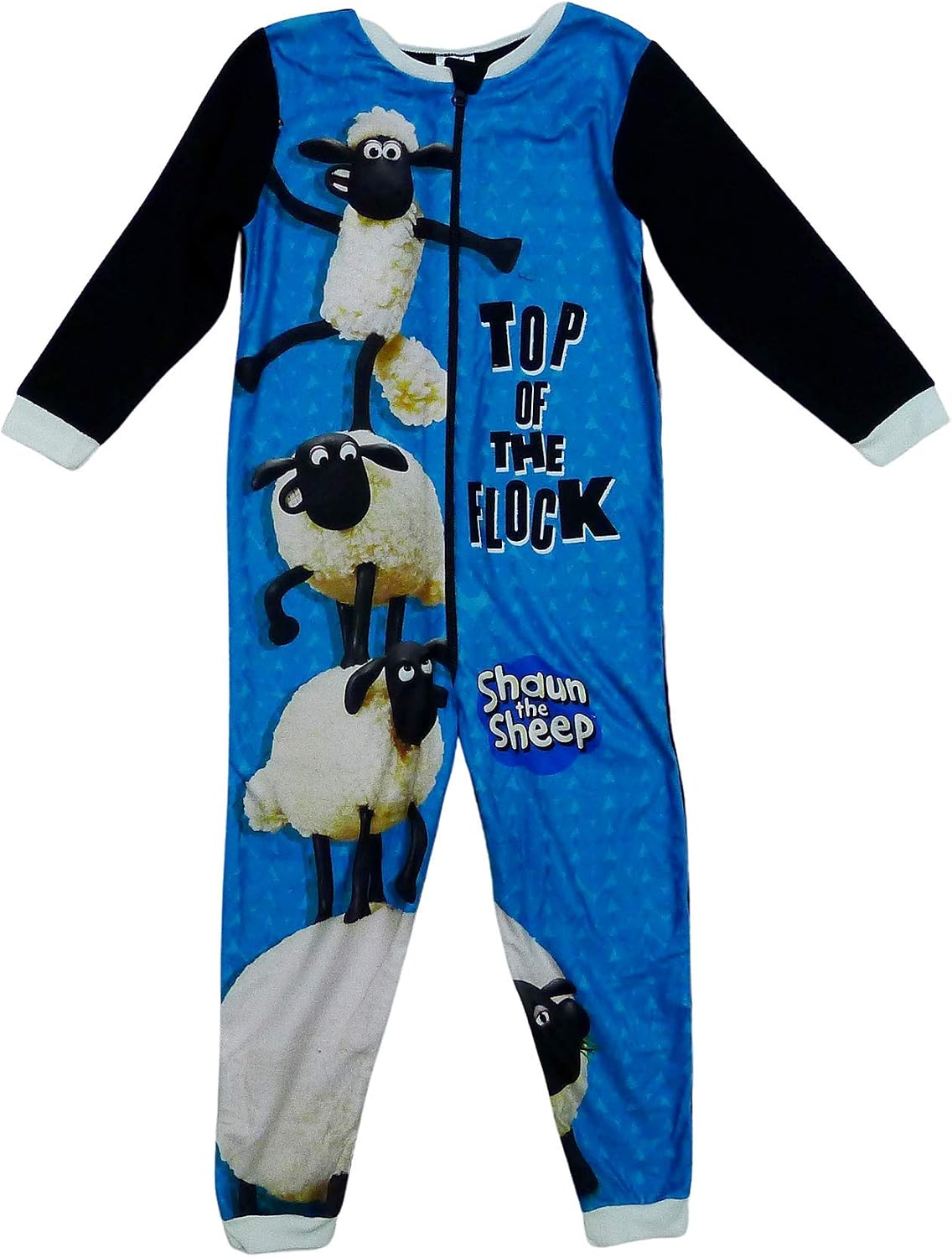 Good Price Get Wivvit Boys Shaun The Sheep Top Of The Flock Fleece Onesie Zip Sleepsuit Romper Sizes From 3 To 8 Years Lowest Whole Network Cdiassales Adv Br