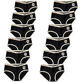 Girls Underwear for 12 Pack Teen Cotton Briefs