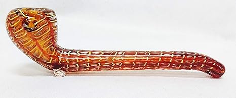Buy Sona Decorative Glass Color Changing Smoking Cigar Pipe