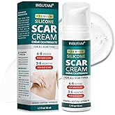 Silicone Scar Gel for Skin Scars: 100% Medical Grade Silicone for Children Adults or Sensitive Skin
