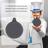 MR.SIGA Set of 3 Silicone Drain Plugs 13 cm Grey Blue Green view 2