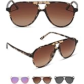 DIFF Tosca II Oversized Aviator Sunglasses for Women | Fashionable & Trendy | UV400 Protection