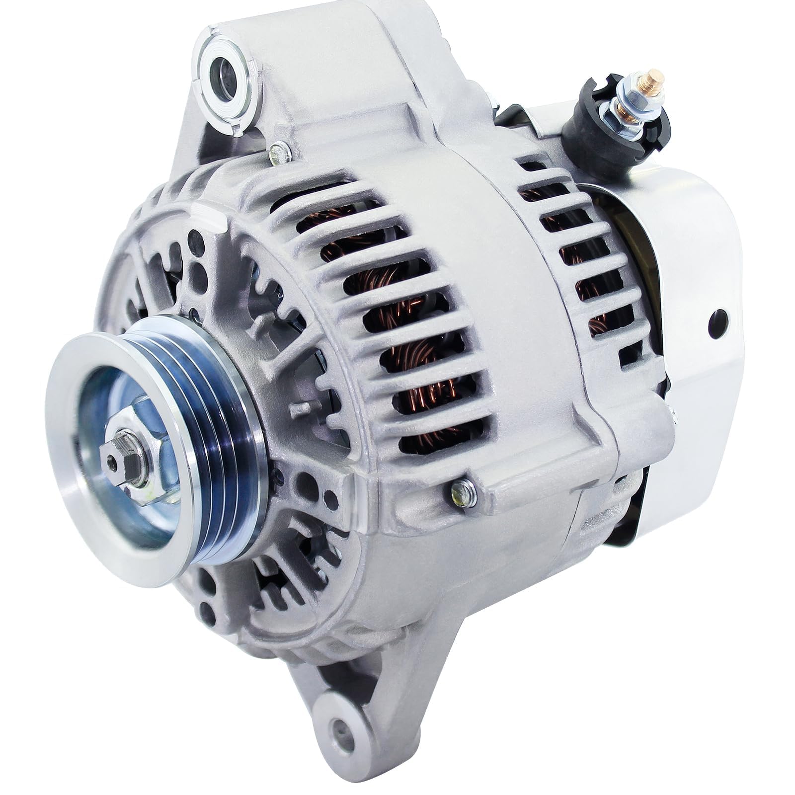 Photo 1 of Alternator Replacement New 3.4L for 1999 2000 2001 2002 Toyota 4Runner, 2000 2002 2003 2004 Tacoma, 2000-2002 Tundra V6, 101211-9590 210-0434 27060-62160 9661219-959 AND0180 400-52073 13794N
