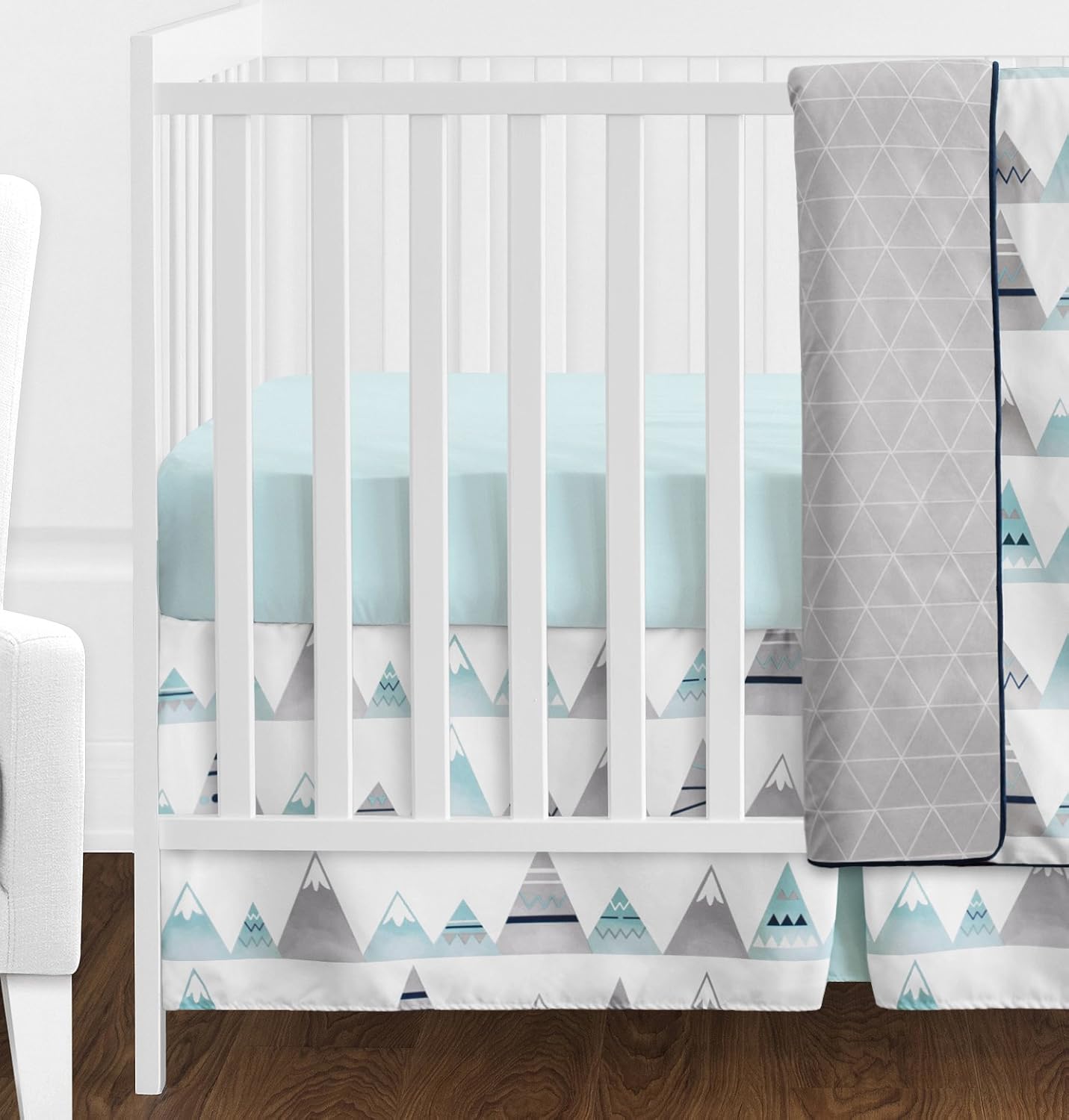 mountain crib bedding