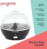 Progress EK2783P Electric Egg Boiler Egg Cooker Poacher Steamer 6 Eggs view 2