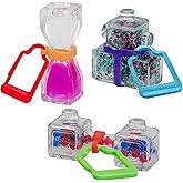 Goliath Fidget Blox 3 Pack with Back Pack Clip (鶹 Exclusive) | Sound, Touch, Vision Sensory Fidget Toys | Safe & Reliabl