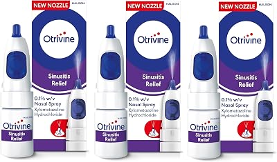 Otrivine Sinusitis Nasal Spray 10 ml Pack of 3