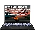 GIGABYTE G5 KF5 15.6" 144Hz FHD Gaming Laptop Computer, Intel 10-Core i7-12650H, GeForce RTX 4060 8GB, 16GB DDR5 RAM, 512GB P