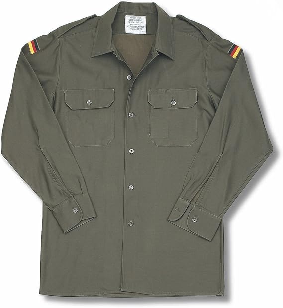 German Army Surplus Shirt - Grade 1 : Amazon.co.uk: Clothing